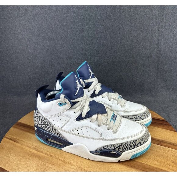 Nike Other - Nike Air Jordan Son Of Mars Low 'Hornets' Mens Size 8.5 White Midnight Navy
